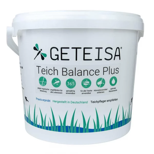 TEICHBALANCE PLUS - Schlammabbau & Fadenalgenentferner