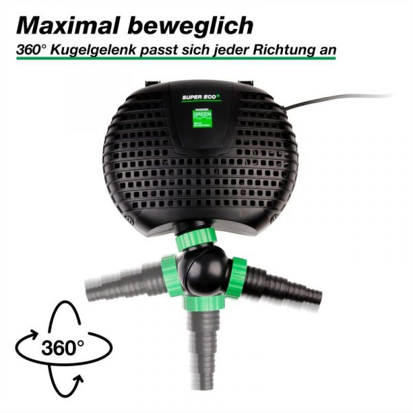 Wagner GREEN SUPER ECO+ 12000 85 Watt 12m³/h 5,5m hmax – Bild 10